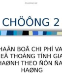 Kế toán chi phí_phân bổ chi phí và tính giá thành