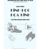 Giáo trình Hình học hoạ hình chuyên ngành kiến trúc - Trường ĐH Kiến Trúc TP.HCM