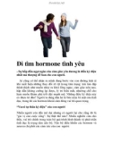 Đi tìm hormone tình yêu