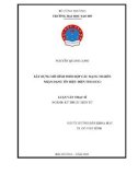 Luận văn Thạc sĩ Kỹ thuật điện tử: Xây dựng mô hình phối hợp các mạng Nơ-rôn nhận dạng tín hiệu điện tim (ECG)