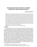 Cảnh quan văn hóa trong phát triển du lịch bền vững một số vấn đề lý luận và thực tiễn tại Việt Nam