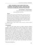 Using a discrete event simulation tool to predict the speed of small cross-section tunneling by drilling and blasting method