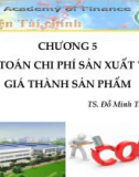 Bài giảng Kế toán tài chính 1: Chương 5 - TS. Đỗ Minh Thoa