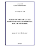 Luận án Tiến sĩ Hoá học: Nghiên cứu tổng hợp vật liệu composite ferrite/graphene oxide dạng khử và ứng dụng