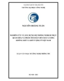 Luận văn Thạc sĩ Công nghệ thông tin: Nghiên cứu và xây dựng hệ thống WebGIS trực quan hóa và phân tích bản đồ chất lượng không khí và khí tượng Việt Nam