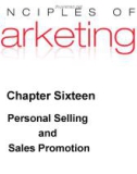 Lecture Principles of Marketing - Chapter 16