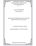 Luận văn Thạc sĩ Quản lý kinh tế: Đánh giá chất lượng đội ngũ cán bộ, công chức UBND huyện Phú Tân, tỉnh An Giang