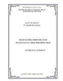 Luận văn Thạc sĩ Quản lý kinh tế: Đánh giá hoạt động mua sắm tài sản tại cục thuế tỉnh Đồng Tháp