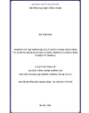 Luận văn Thạc sĩ Công nghệ thông tin: Nghiên cứu hệ thống quản lý chất lượng phần mềm và áp dụng đánh giá chất lượng trong của phần mềm ví điện tử omipay