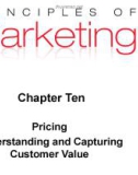 Lecture Principles of Marketing: Chapter 10