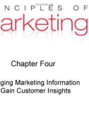 Lecture Principles of Marketing: Chapter 4