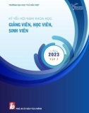 Hội nghị khoa học - Giảng viên, học viên, sinh viên năm 2023 (Tập 3): Phần 1