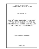 Luận án Tiến sĩ Toán học: Một số định lí cơ bản thứ hai và sự phụ thuộc đại số của ánh xạ phân hình vào không gian xạ ảnh phức với mục tiêu di động