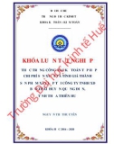 Khóa luận tốt nghiệp Kế toán-Kiểm toán: Kế toán tập hợp chi phí và tính giá thành sản phẩm xây lắp tại Công ty TNHH Xây dựng Bảo Thái