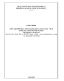 Giáo trình Thực hành khai và báo cáo thuế (Ngành: Kế toán doanh nghiệp - Cao đẳng) - Trường Cao đẳng nghề Ninh Thuận