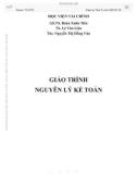 Giáo trình Nguyên lý kế toán: Phần 1 - GS. TS Đoàn Xuân Tiên