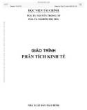 Giáo trình Phân tích kinh tế: Phần 1 - PGS. TS Nguyễn Trọng Cơ