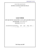 Giáo trình Bảo dưỡng và sửa chữa hệ thống phanh (Ngành: Công nghệ ô tô - Trung cấp) - Trường Cao đẳng nghề Ninh Thuận