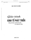 Giáo trình Kinh tế phát triển: Phần 1 - TS. Đinh Văn Hải