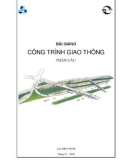 Bài giảng Công trình giao thông - Phần cầu