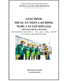 Giáo trình An toàn lao động (Ngành: Cắt gọt kim loại - Trung cấp) - Trường Cao đẳng nghề Ninh Thuận