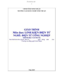 Giáo trình Linh kiện điện tử (Ngành: Điện tử công nghiệp - Cao đẳng) - Trường Cao đẳng nghề Ninh Thuận