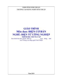 Giáo trình Điện cơ bản (Ngành: Điện tử công nghiệp - Trung cấp) - Trường Cao đẳng nghề Ninh Thuận