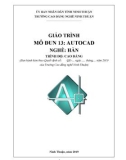 Giáo trình AutoCAD (Ngành: Hàn - Cao đẳng) - Trường Cao đẳng nghề Ninh Thuận