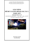 Giáo trình Hàn hồ quang tay 1 (Ngành: Hàn - Trung cấp) - Trường Cao đẳng nghề Ninh Thuận