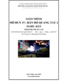 Giáo trình Hàn hồ quang tay 2 (Ngành: Hàn - Trung cấp) - Trường Cao đẳng nghề Ninh Thuận