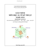 Giáo trình Vẽ kỹ thuật (Ngành: Hàn - Cao đẳng) - Trường Cao đẳng nghề Ninh Thuận