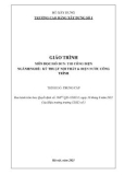 Giáo trình Thi công điện (Ngành: Kỹ thuật nội thất và điện nước công trình - Trung cấp) - Trường Cao đẳng Xây dựng số 1