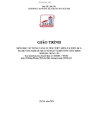 Giáo trình Sử dụng năng lượng tiết kiệm và hiệu quả (Ngành: Công nghệ kỹ thuật nội thất và điện nước công trình - Trung cấp) - Trường Cao đẳng Xây dựng số 1