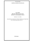 Giáo trình Pháp luật xây dựng (Ngành: Các khối ngành Kỹ thuật - Cao đẳng) - Trường Cao đẳng Xây dựng số 1