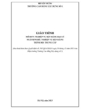 Giáo trình Nghiệp vụ bán hàng đại lý (Ngành: Nghiệp vụ bán hàng - Trung cấp) - Trường Cao đẳng Xây dựng số 1 (2023)