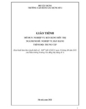 Giáo trình Nghiệp vụ bán hàng siêu thị (Ngành: Nghiệp vụ bán hàng - Trung cấp) - Trường Cao đẳng Xây dựng số 1