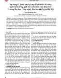 Áp dụng kĩ thuật nhại giọng để cải thiện kĩ năng nghe hiểu tiếng Anh cho sinh viên năm thứ nhất Trường Đại học Công nghệ, Đại học Quốc gia Hà Nội