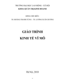 Giáo trình Kinh tế vĩ mô: Phần 1 - TS. Hoàng Thanh Tùng