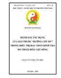 Luận văn Thạc sĩ Y học: Đánh giá tác dụng của bài thuốc 'Dưỡng cốt HV' trong điều trị đau thần kinh tọa do thoái hóa cột sống