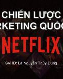 Bài thuyết trình Chiến lược marketing quốc tế