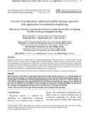 A review of metaheuristic optimized machine learning regression with applications in construction engineering