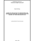 Luận án Tiến sĩ Kỹ thuật hóa học: Nghiên cứu tổng hợp xúc tác zirconi sunfat hóa dạng mao quản trung bình, sử dụng để chuyển hóa cặn béo thải thành nhiên liệu sinh học