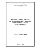 Luận văn Thạc sĩ Luật Hình sự và Tố tụng hình sự: Tội cố ý gây thương tích hoặc gây tổn hại cho sức khỏe người khác từ thực tiễn quận Sơn Trà, thành phố Đà Nẵng