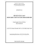 Luận văn Thạc sĩ Ngôn ngữ và Văn hóa Việt Nam: Truyện ngắn Y Ban trong bối cảnh văn xuôi thời kì đổi mới