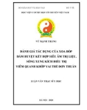 Luận văn Thạc sĩ Y học: Đánh giá tác dụng của xoa bóp bấm huyệt kết hợp siêu âm trị liệu, sóng xung kích điều trị viêm quanh khớp vai thể đơn thuần