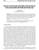 Giáo dục ý thức đạo đức cộng đồng từ việc kết nối các chùa liên quan đến một truyền thuyết Phật giáo