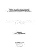 Doctoral thesis of Philosophy: Improving educational planning for junior secondary education in the Indonesian decentralization era