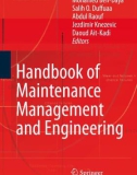 Ebook Handbook of maintenance management and engineering: Part 1