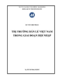 Kỷ yếu Hội thảo: Thị trường bán lẻ Việt Nam trong giai đoạn hội nhập