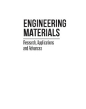 Ebook Engineering materials: Research, applications and advances - Part 1